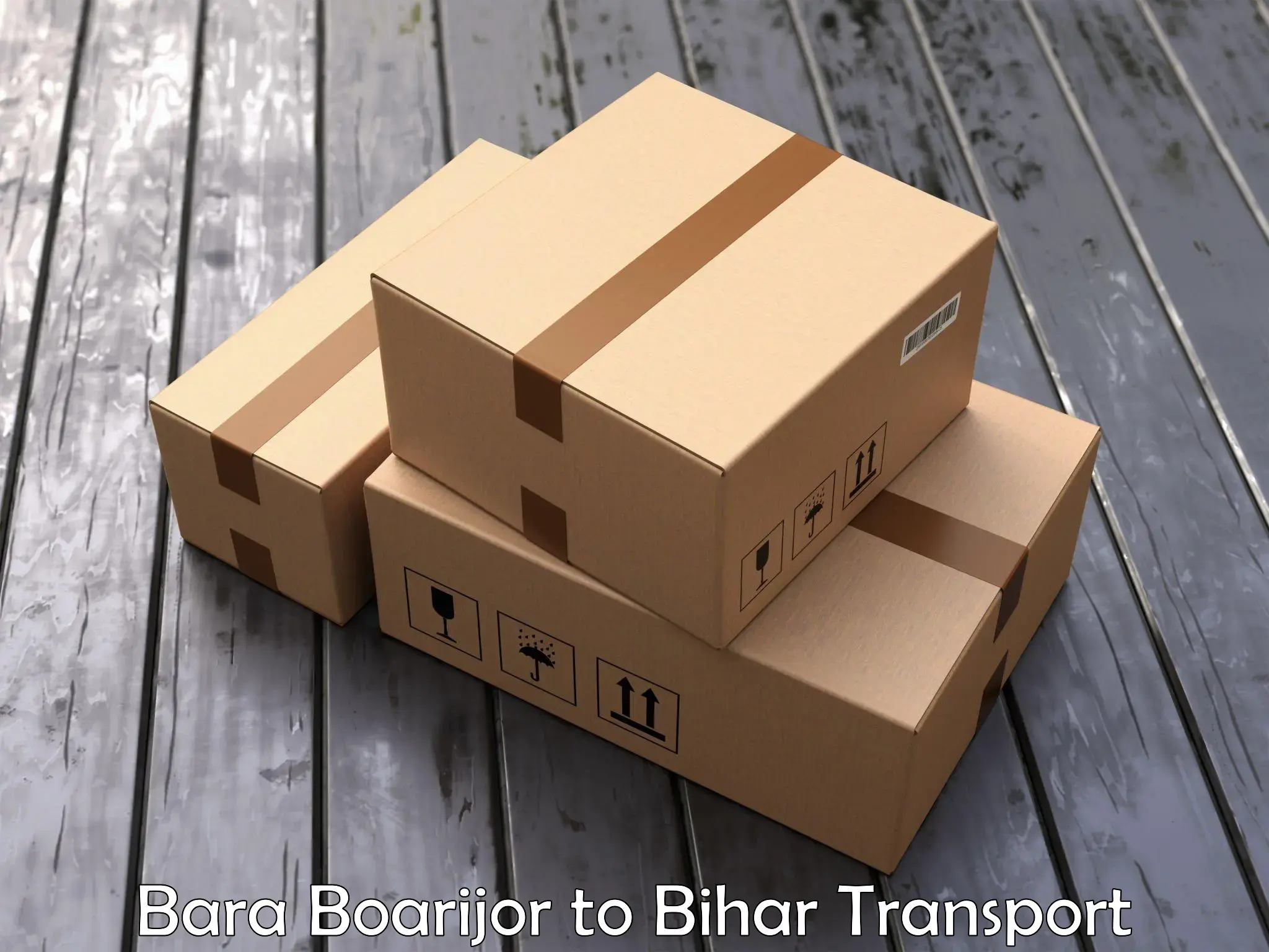 Two wheeler transport services Bara Boarijor to Supaul