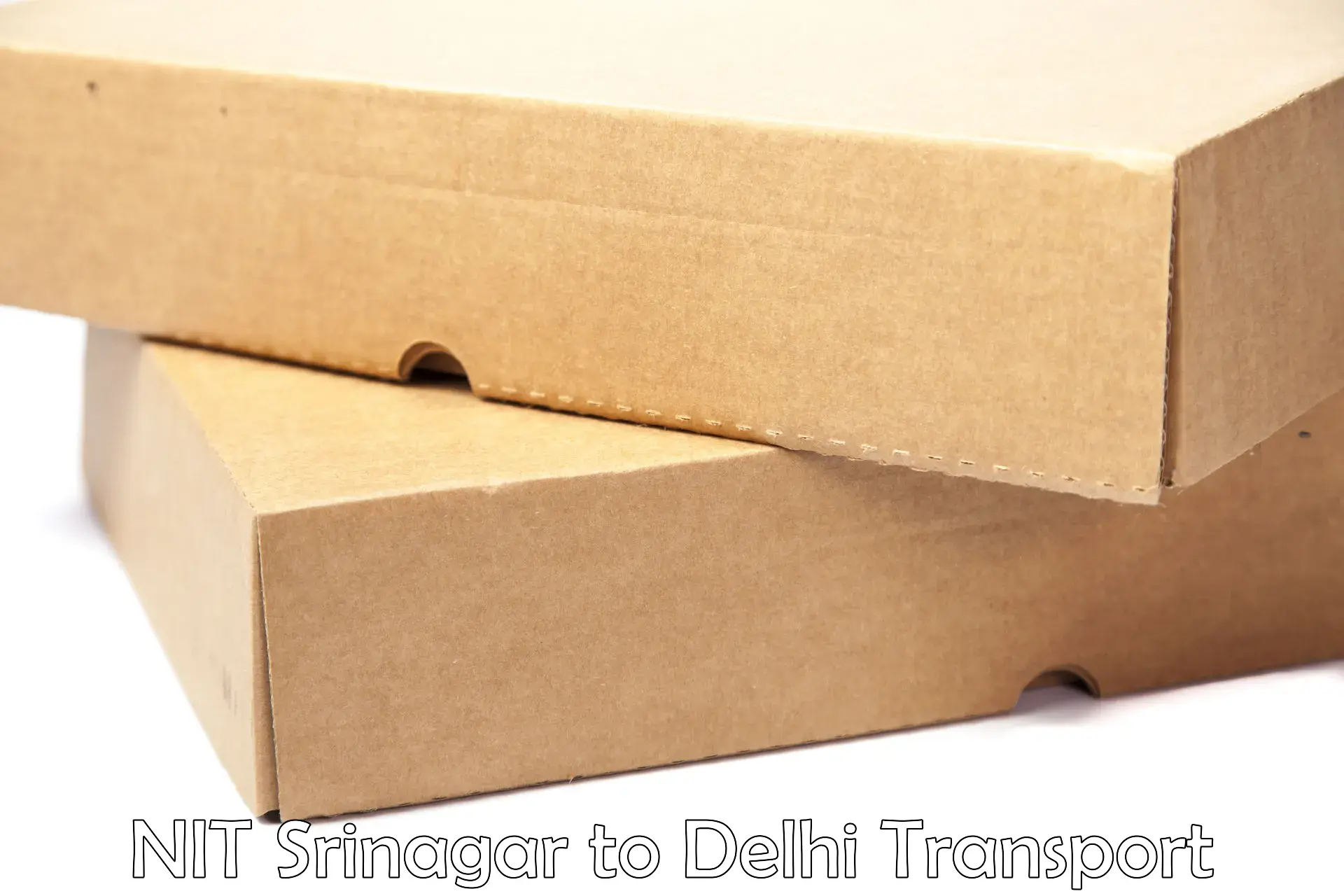 Cargo transportation services NIT Srinagar to NIT Delhi