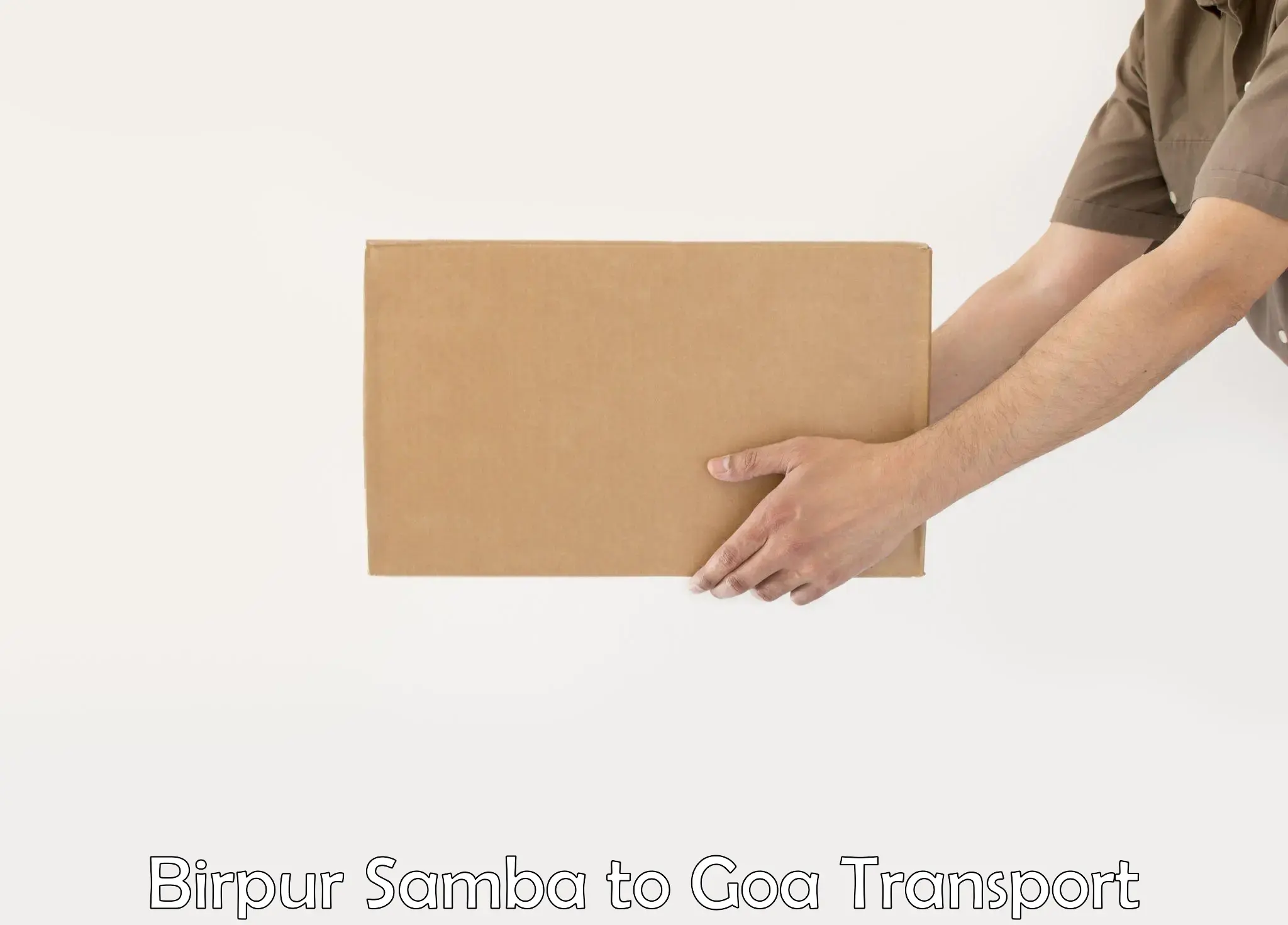 Package delivery services Birpur Samba to Goa University