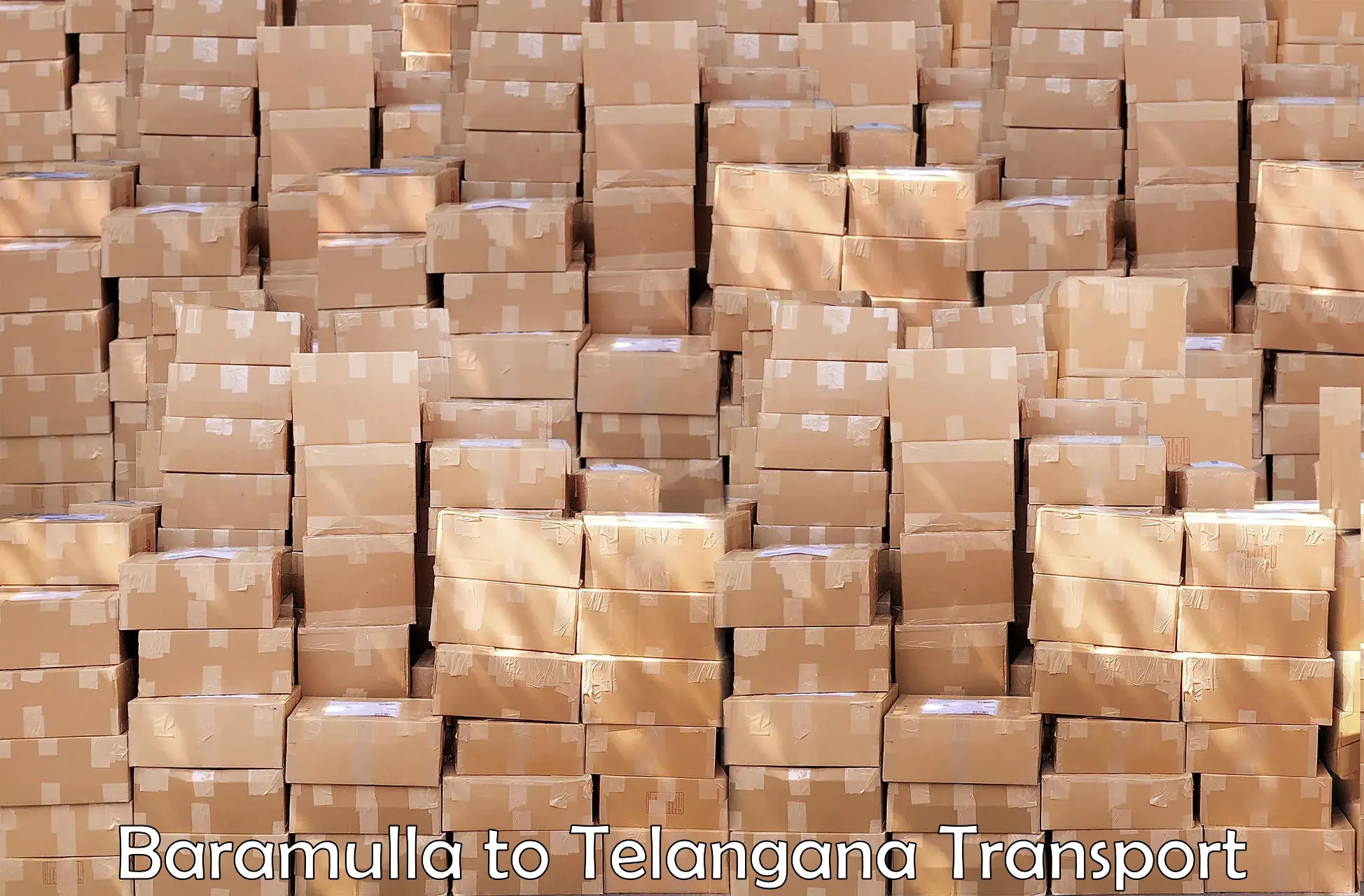 Truck transport companies in India in Baramulla to Mancherial