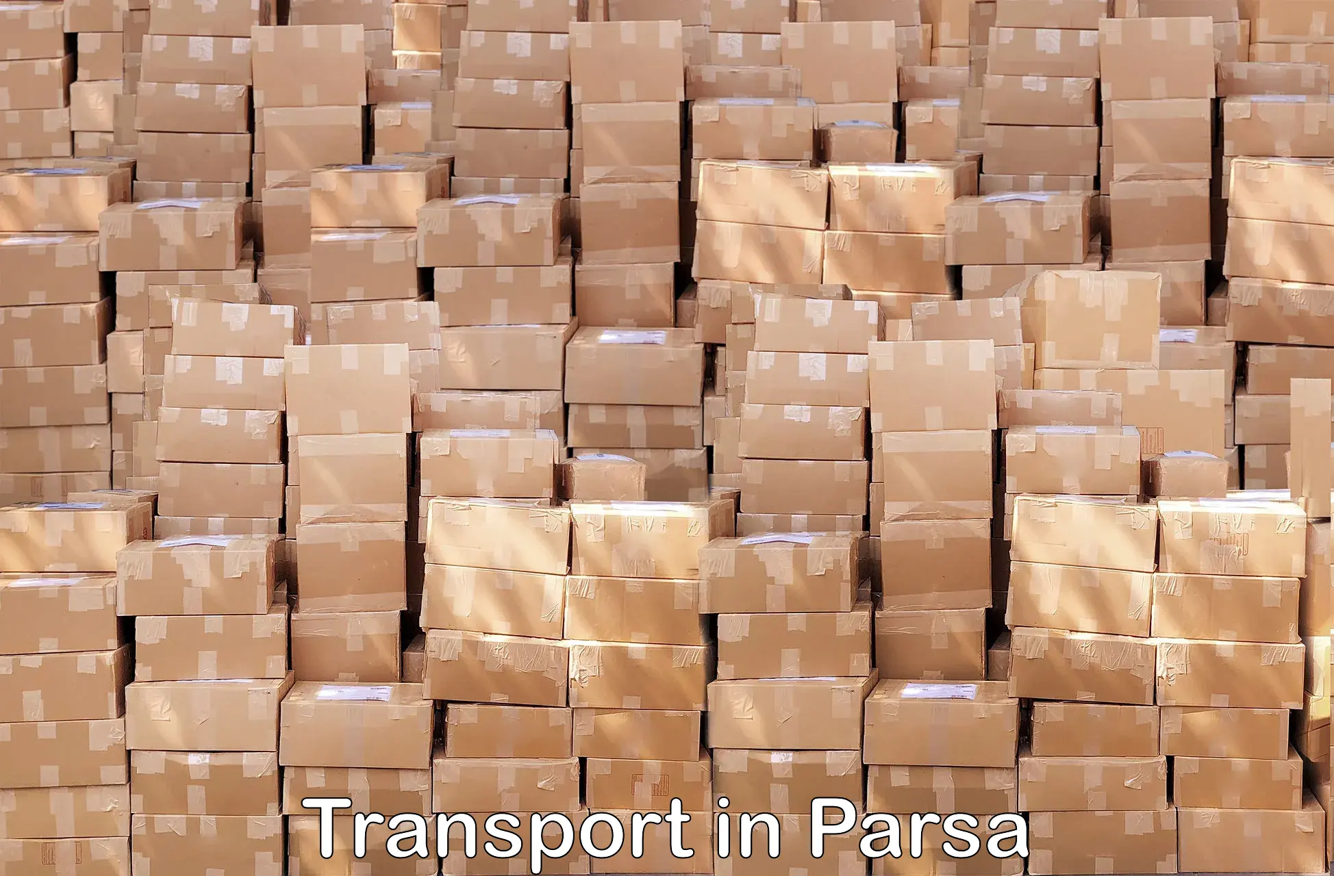 Cargo train transport services in Parsa