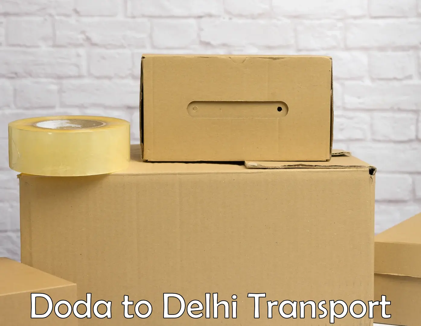 Vehicle courier services Doda to Ashok Vihar