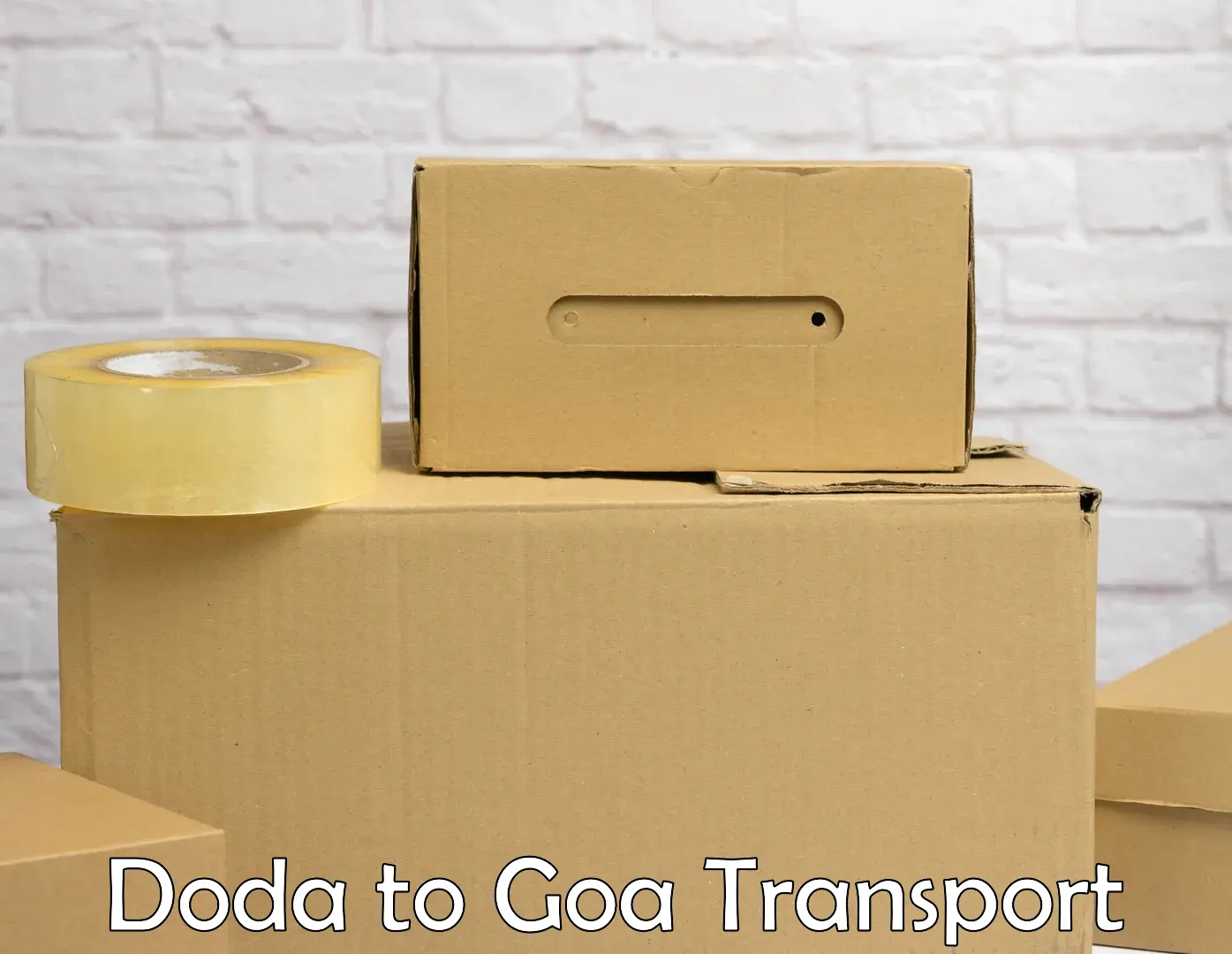 Shipping services Doda to Goa