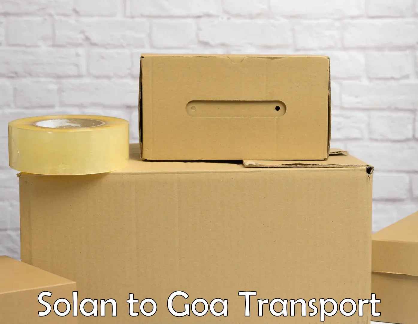 Luggage transport services Solan to IIT Goa